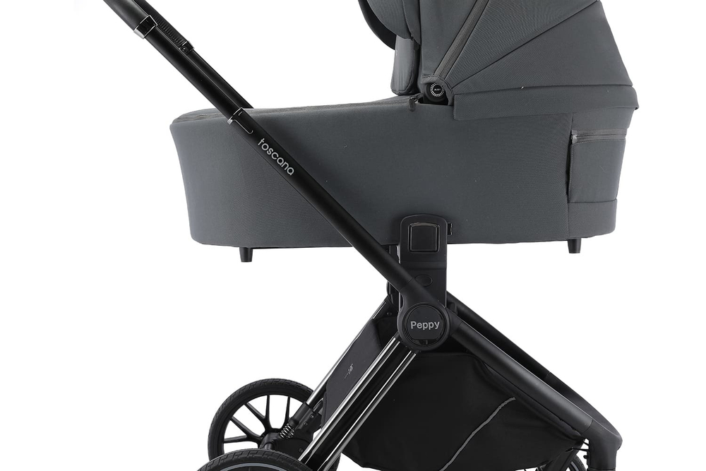 Коляска детская Peppy Toscana 2 в 1 Grey (серый)