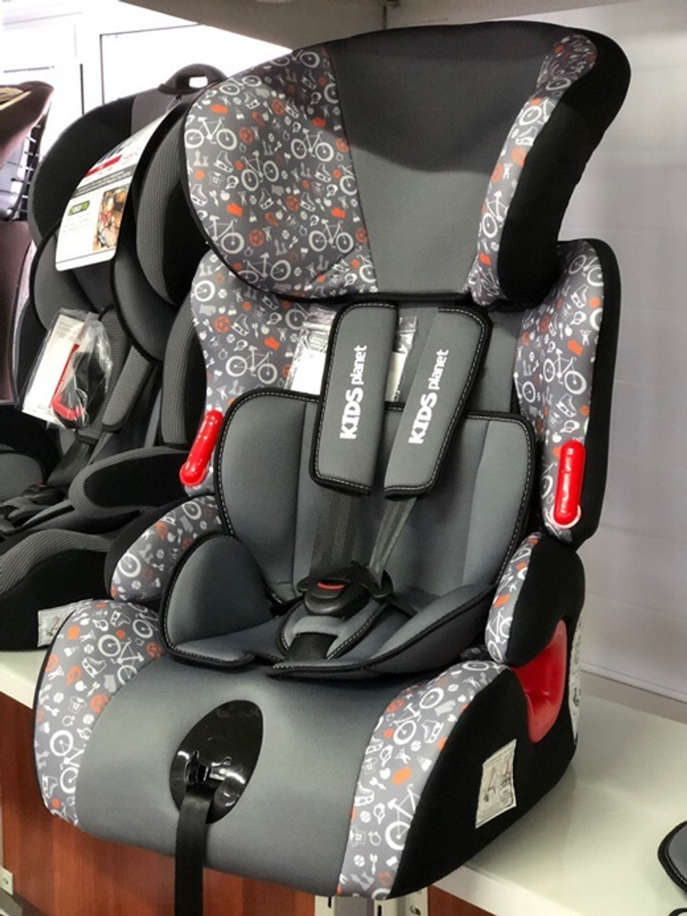 ДУУ KIDS PLANET-SIGER Calipso, серый велосипед 9-36 кг