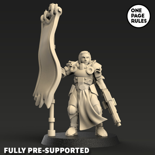 Armies of the Imperium Adepta Sororitas Imagifier миниатюра для dnd, днд, pathfinder, фентези, Настольная игра, НРИ, Варгейм, РПГ