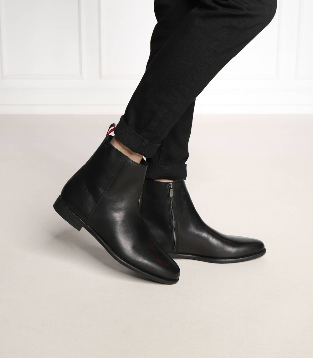 Кожаные челси kyron HUGO - черный(50480105)