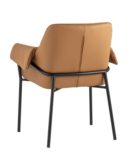 стул Aline экокожа коричневый