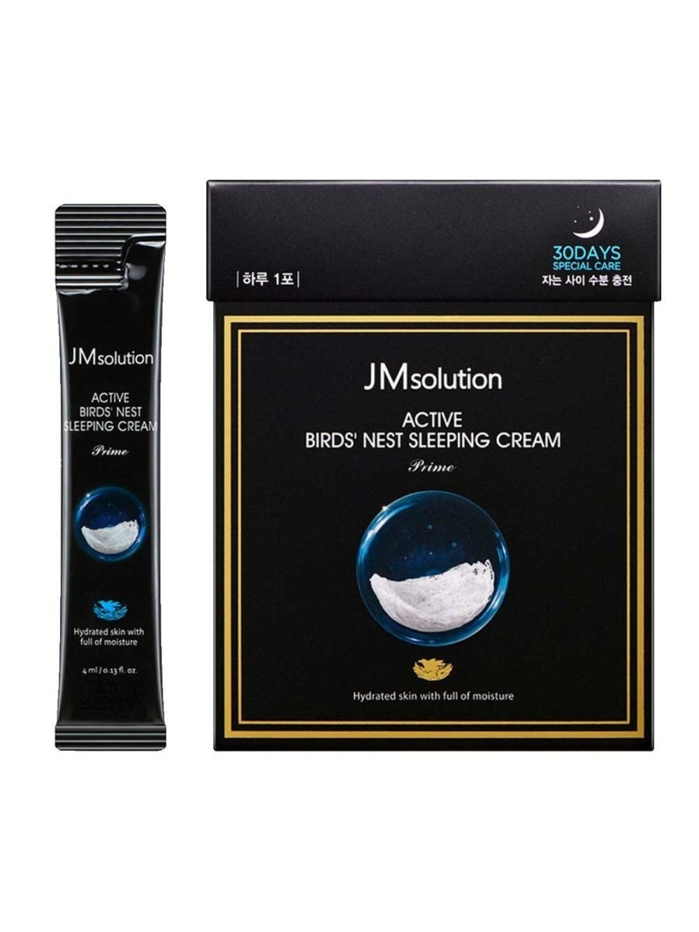 Крем ночной JMsolution Active Birds Nest Sleeping Cream с экстрактом ласточкиного гнезда 4 мл