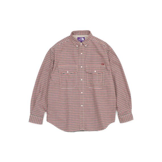 THE NORTH FACE PURPLE LABEL FW22 Cotton Polyester OX B.D. Work Shirt