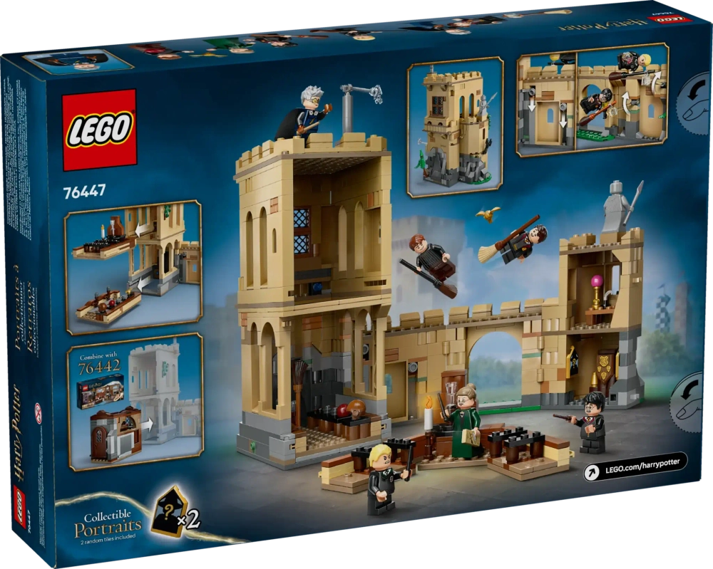 Конструктор LEGO Harry Potter 76447 Замок Хогвартс: Уроки полетов