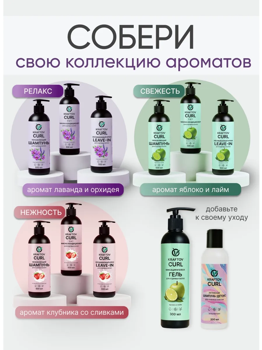 Шампунь для кудрявых и вьющихся волос