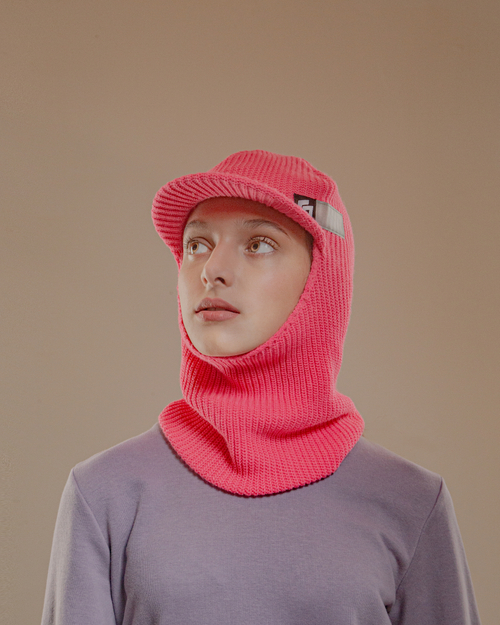 Шапка Fisherman Balaklava GO розовый