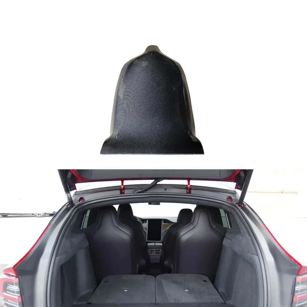 Карбоновые накладки на спинки сидений для Tesla Model X 2016+ Тесла