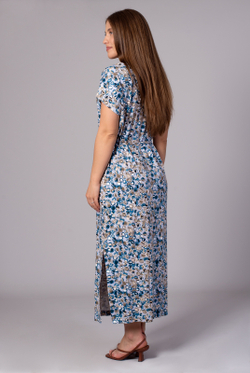 Платье женское 4021АП, Абстракция #303Абс054021АП