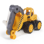 Пластмассовая игрушечная машина Toy Bibib "Эвакуатор с трактором", упакет полиэт.сетка
