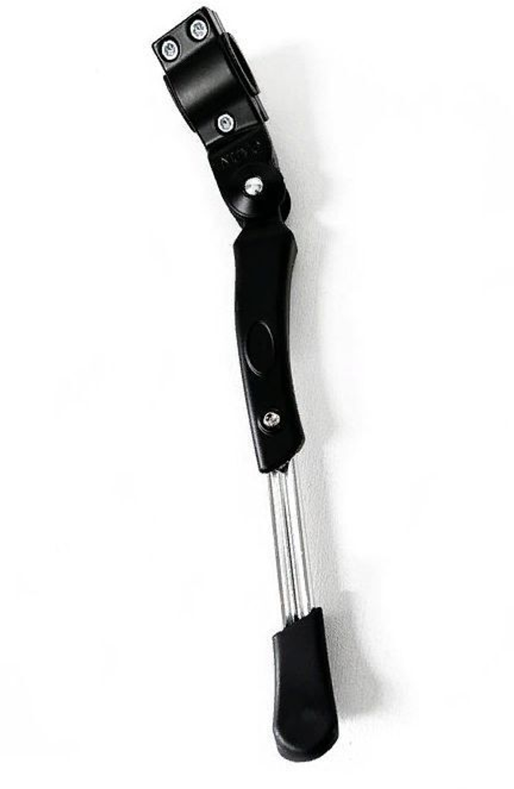 Подножка NUVO  24-28", алюминиевая, крепление на 1 перо, регулируемая, черная