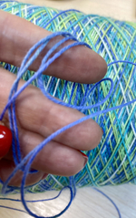 Пряжа на бобине 360г (Италия) 70% шерсть мериноса 30% п/а 100г-350м