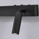 740647 Бра (светильник настенный) DIVE LED 55W 3500LM G ЧЕРНЫЙ 4000K