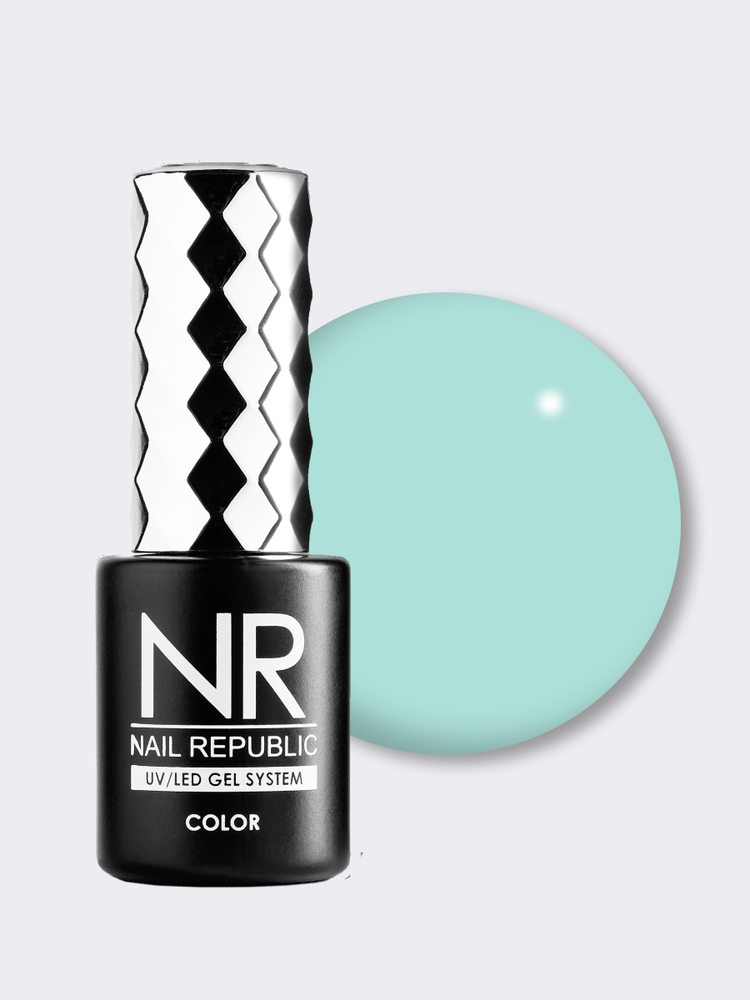 Nail Republic Гель-лак 335 Пастельно-мятный, 10 мл