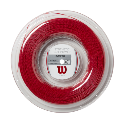 Теннисные струны Wilson Synthetic Gut Power (200 m) - red