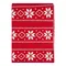 Плед из хлопка с новогодним рисунком frostwork из коллекции new year essential, 130x180 см