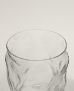 Zara Home стакан из стекла, цвет прозрачный, 11 см · 0241/401