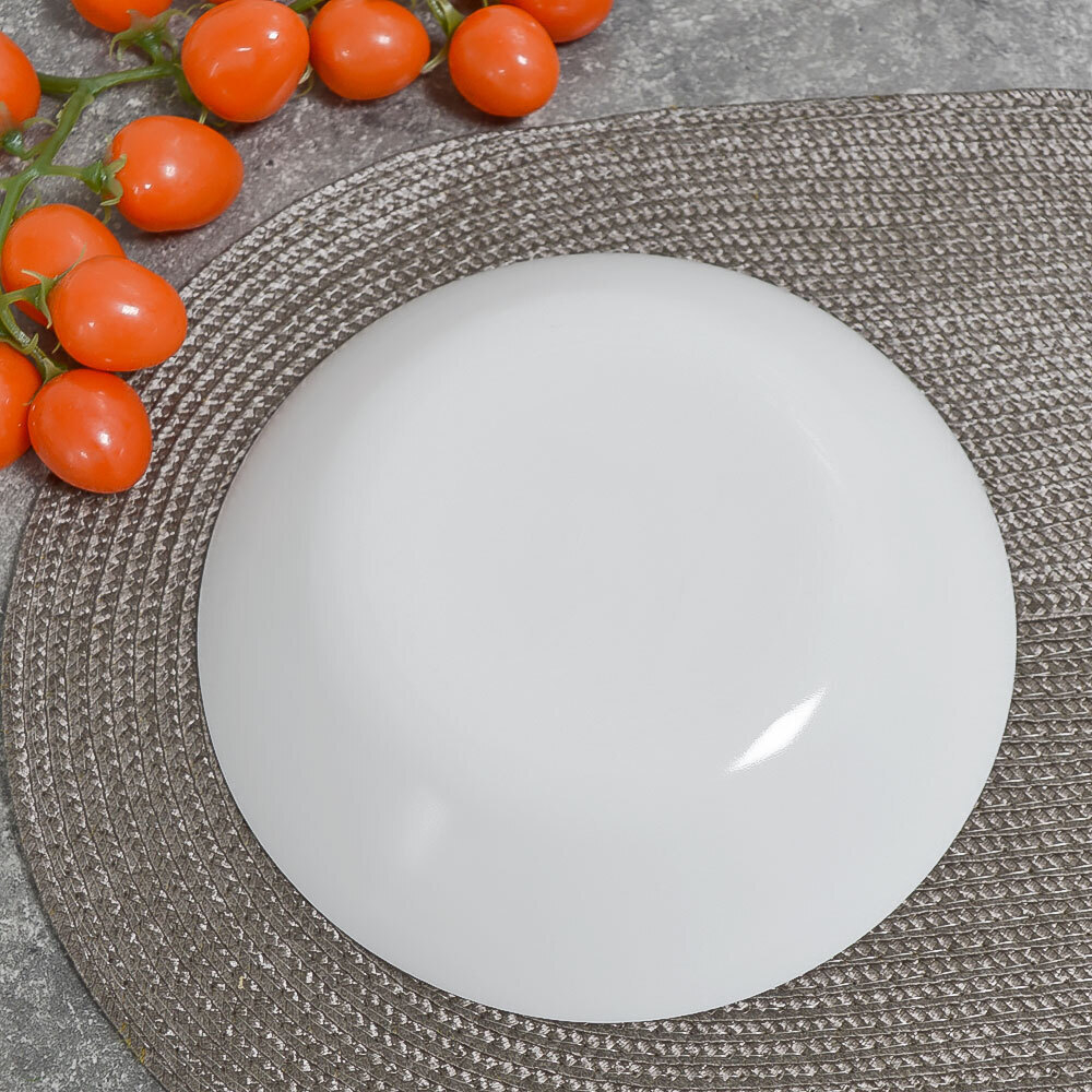 Тарелка суповая 20см Без деколи, стеклокерамика