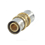 Муфта для МП/PE-X труб латунь пресс Дн 26 RM102 Giacomini RM102Y009