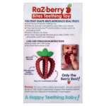 RaZbaby, Raz-Berry Bites, игрушка для прорезывания зубов, от 3 месяцев, 1 игрушка
