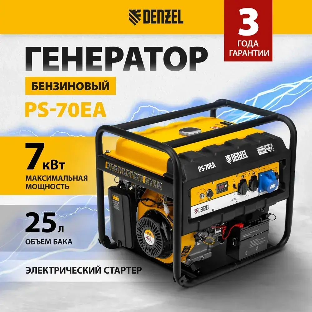 Генератор бензиновый /PS 70 EA / 946894