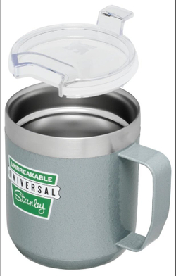 Термокружка с ручкой Stanley Milestones (0,35 литра),серо-голубая