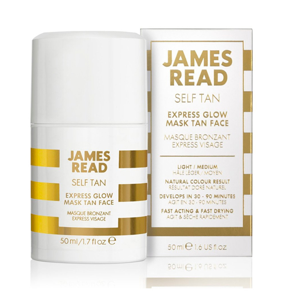 Экспресс-маска для лица James Read Self Tan Express Glow Mask Tan Face Light/Medium 50 мл