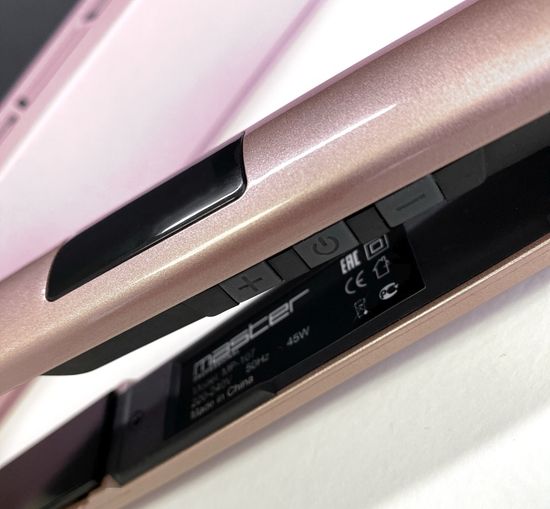 Утюжок MASTER Professional MP-107 розовое золото