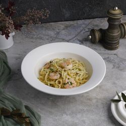 Тарелка глубокая 500 мл d 21 см h6,5 см белая фарфор P.L. Proff Cuisine [4]