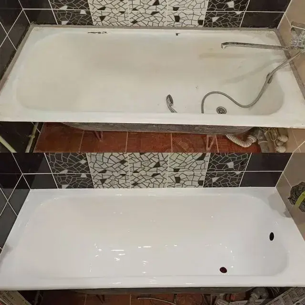 Жидкий акрил для ванн FINNACRYL 1.7 м, (3.6 кг). Комплект для реставрации больших ванн длиной 150-200 см.