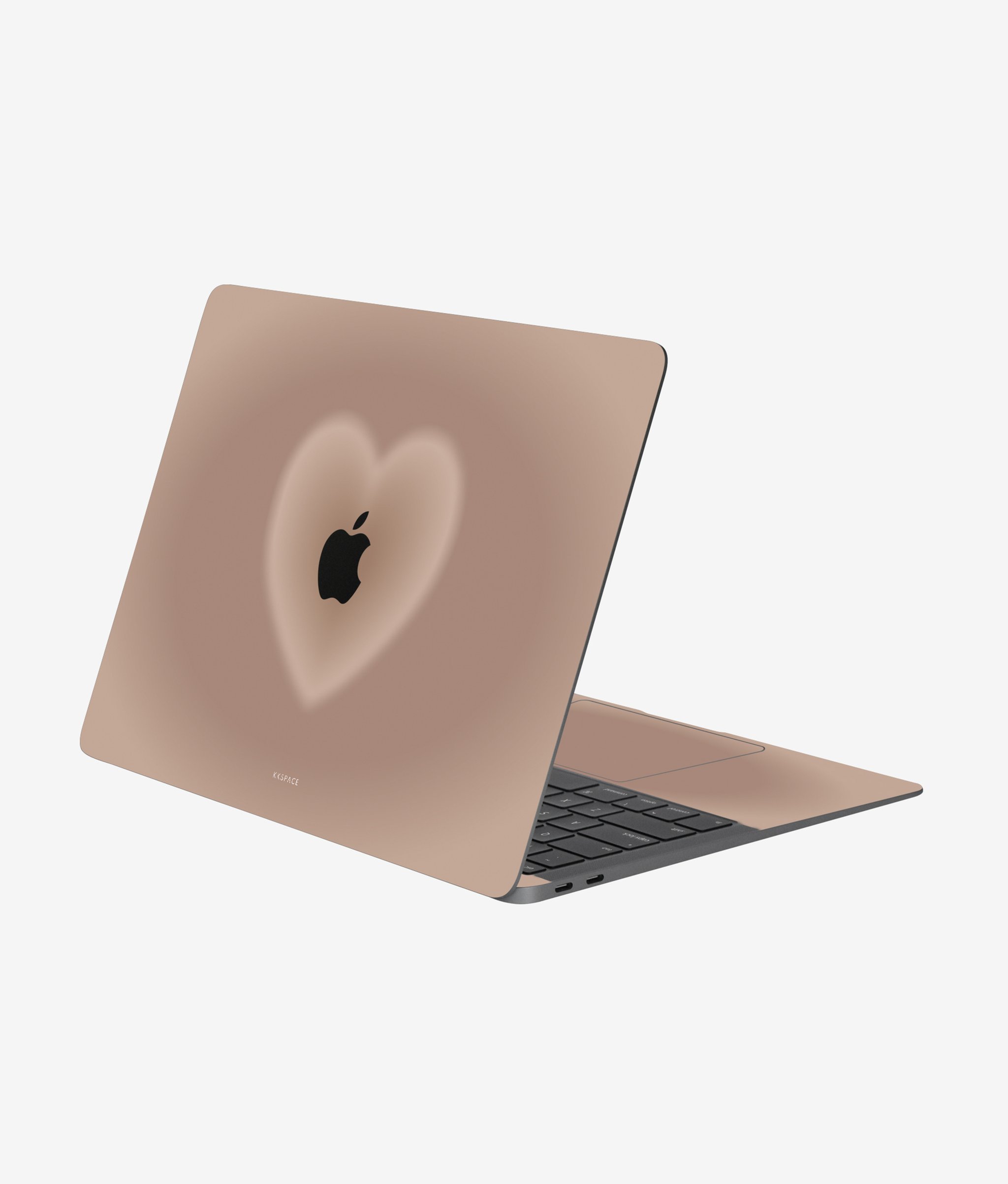 Виниловая наклейка LATTE HEART для MacBook