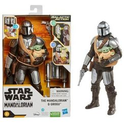 Hasbro Star Wars Galactic Action Mandalorian And Grogu F5194
