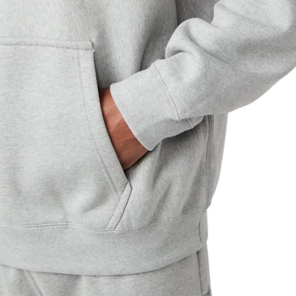 Баскетбольная толстовка Nike Solo Swoosh Sweatshirt Gray