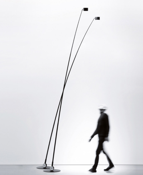 Светильник напольный Sampei DAVIDE GROPPI стекловолокно/металл