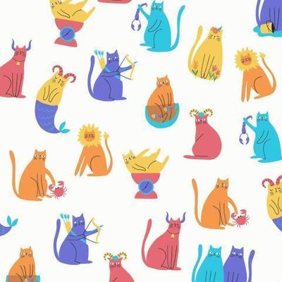 Знаки Зодиака Котики