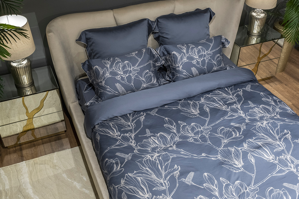 Пододеяльник 220x200 Garda Decor Магнолия cиний