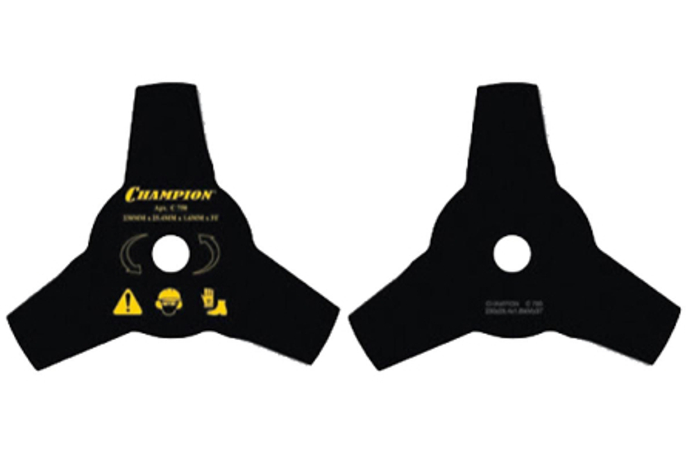 Нож CHAMPION 3-х зубчатый d=255*25.4mm (тип А)   C5101