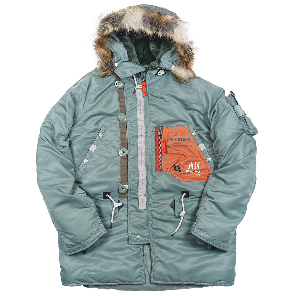 Куртка Аляска Nord Storm Sapporo (зеленая - green)