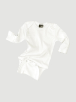 Боди Mjölk Экрю с длинным рукавом