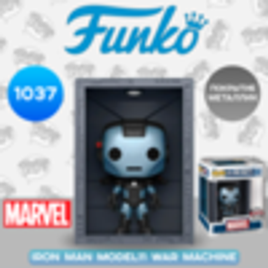 Фигурка Funko POP! Deluxe Bobble Marvel HoA Iron Man Model11 War Machine (MT) (Exc) (1037) 64805
