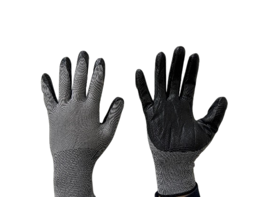 Перчатки (ЧЕРН./СЕР.)/YQ-22