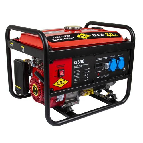 Бензиновый генератор DDE G330 (1ф 3.0/3.3 кВт)