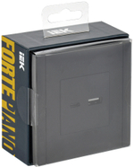 FORTE&PIANO Розетка USB A+C 18Вт FP151 черный IEK