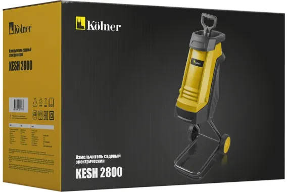 Измельчитель веток "KOLNER" KESH 2800