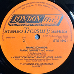 Шмидт - Фортепианный квинтет соль мажор / Вариации на тему Йозефа Лабора (Англия 1977г.)