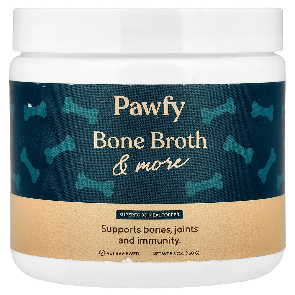 Pawfy, Bone Broth & More, 150 г (5,3 унции)