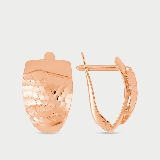 Серьги золотые