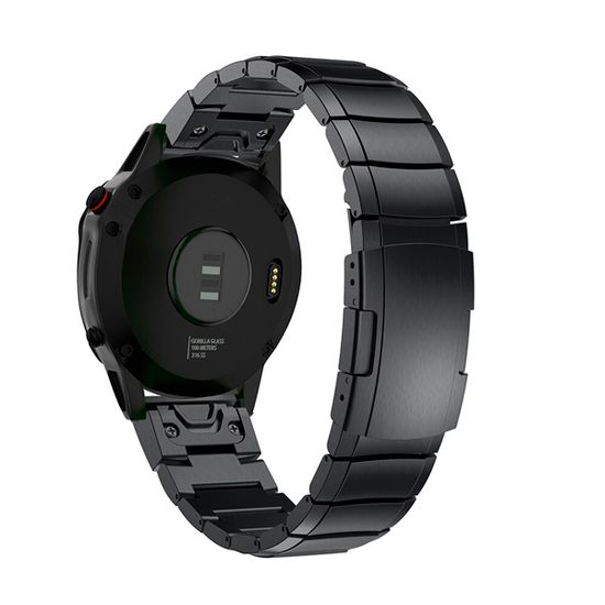 Браслет стальной QuickFit 22 мм для Garmin Fenix 7 / 6 / 5, Forerunner 935 / 945 / 955, instinct, instinct 2, Epix Gen 2 быстросъемный