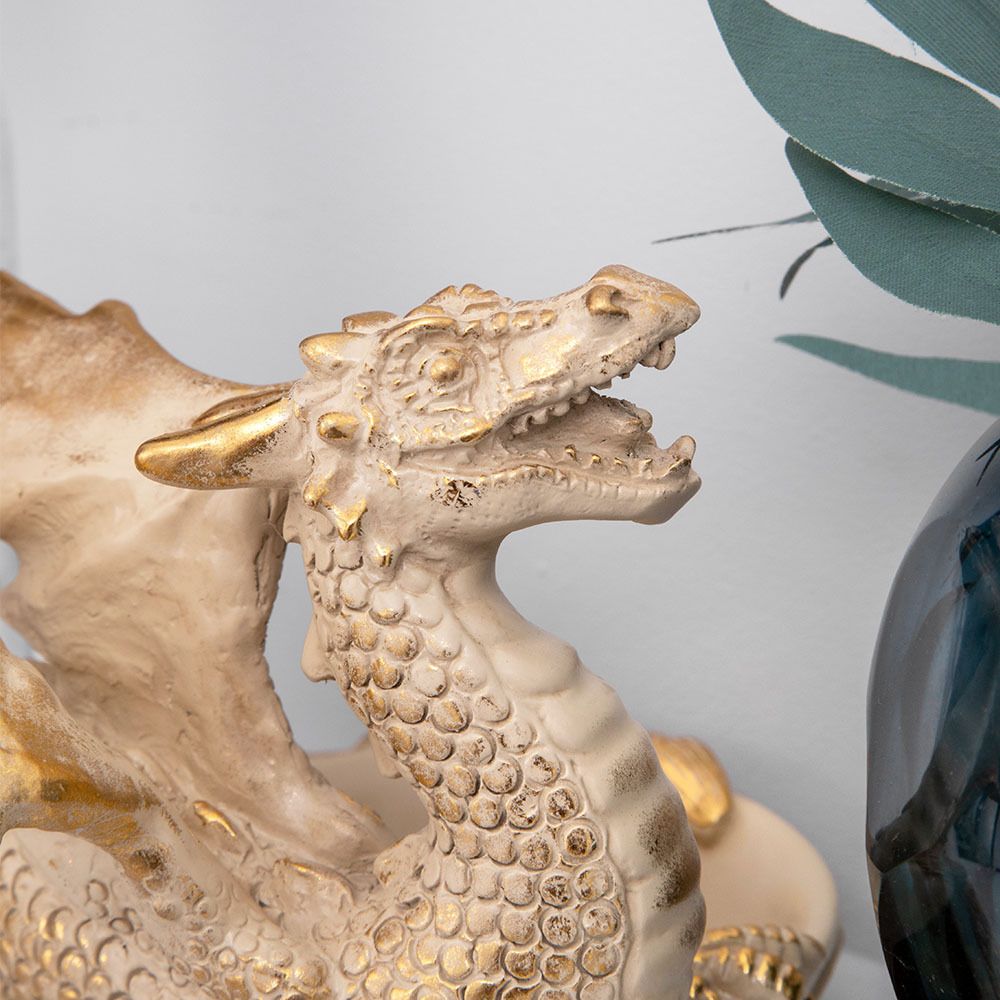 Пепельница Дракон Фрай Айвори