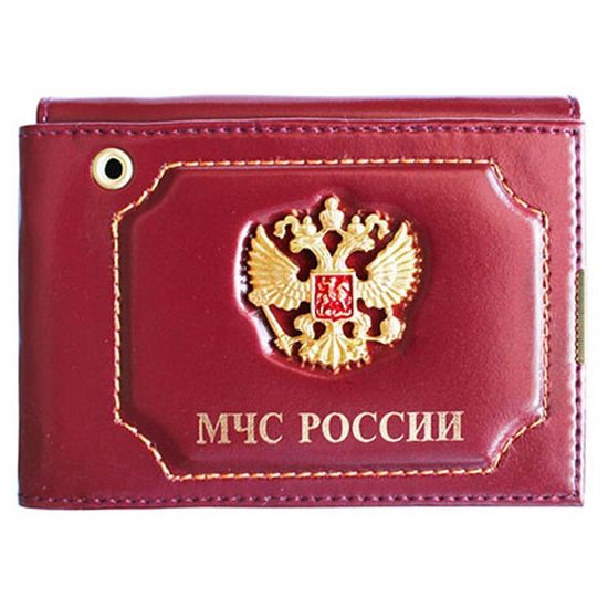 Обложка на уд. + автодокументы МЧС (Эмблема)