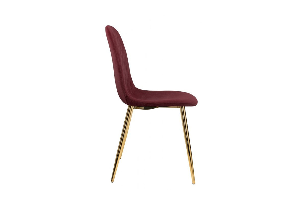 Dabl Wine Red/MC-091 wine red fabric (821-43)/golden legs стул